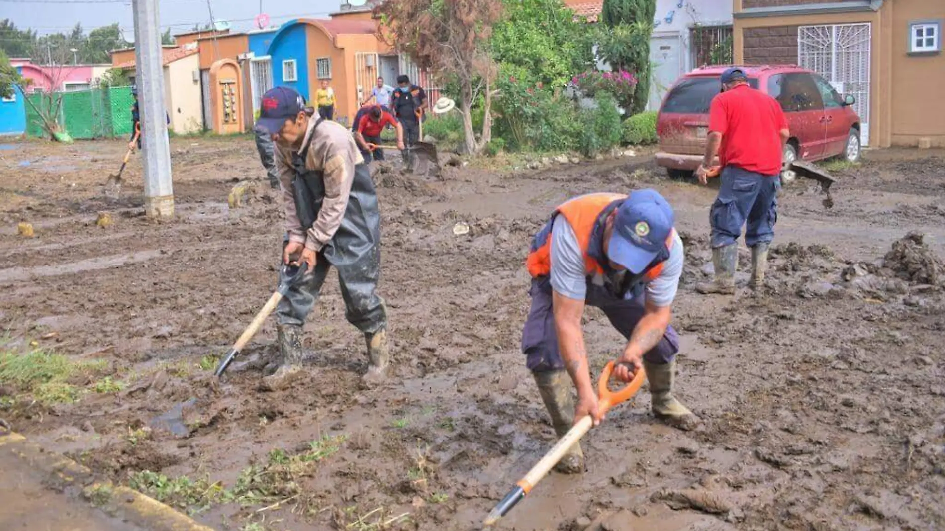 inundaciones Organismo de Agua Potable Alcantarillado y Saneamiento de Chalco.2